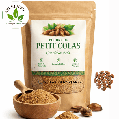 Feuilles de Jatropha rouge premium pour poudre de Petit Cola AFRIQUEBIO, source d'énergie naturelle et vitalité en poudre.