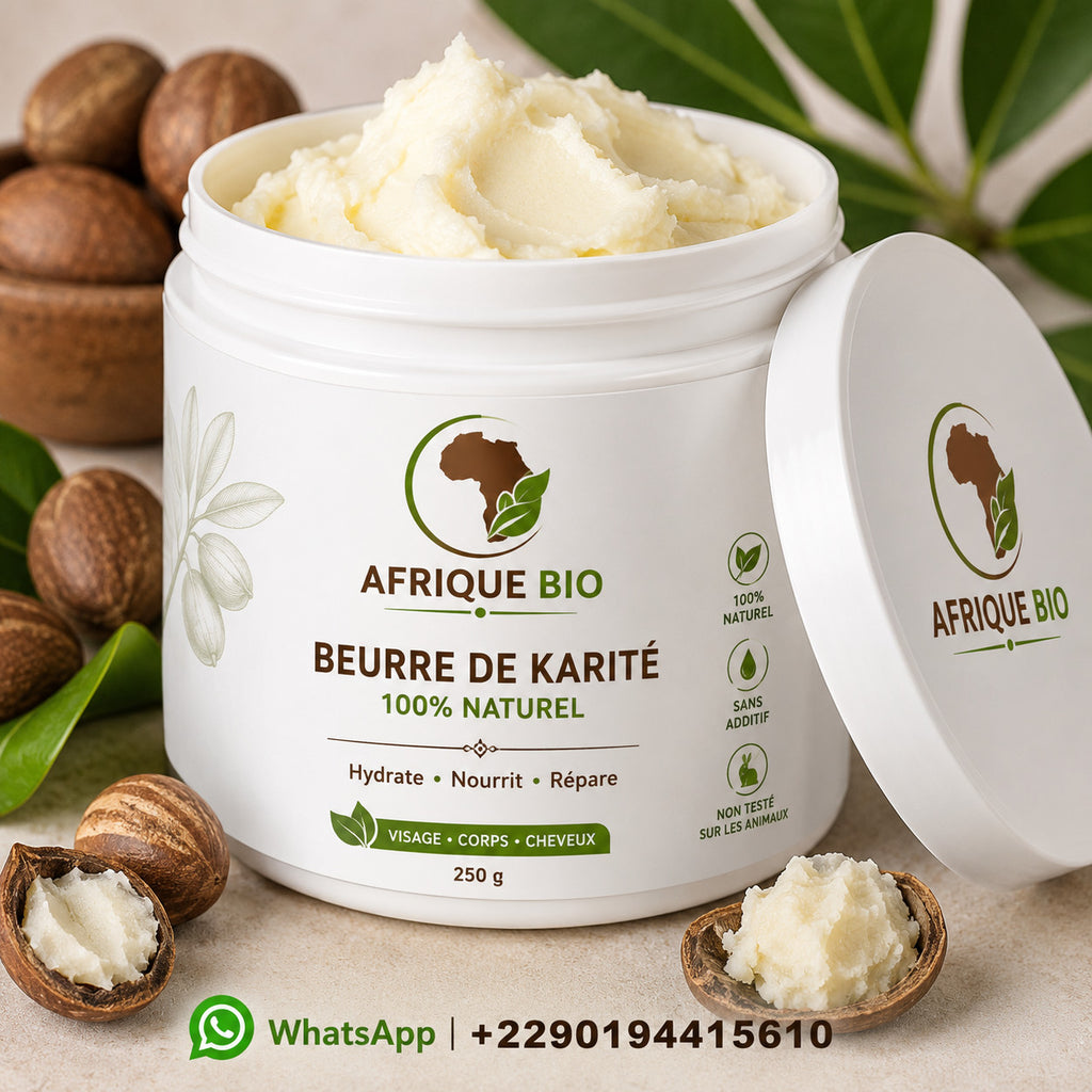 Produit 093 :Beurre de karite soin naturel exceptionnel hydratantes nourrissantes et réparatr