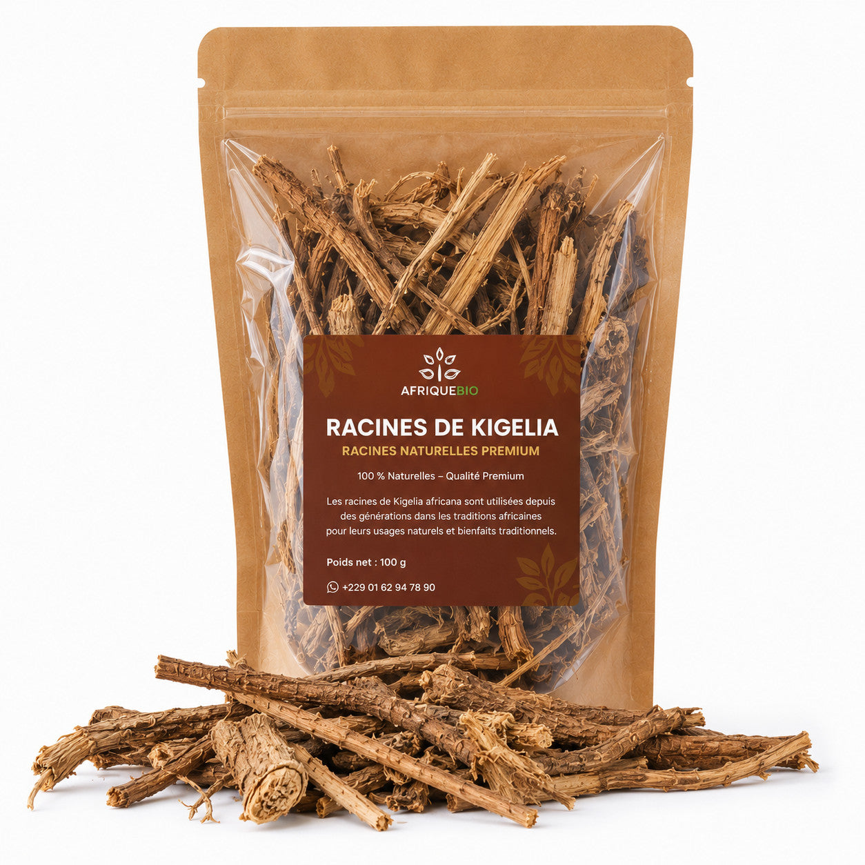 Produit 108 :Racine de kigelia écorce du kigelia efficace homme et femme