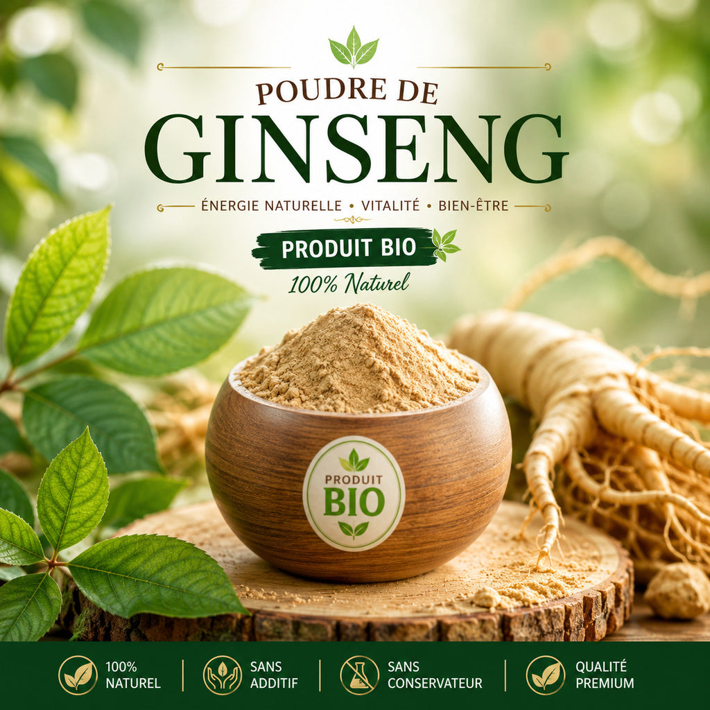 Produit 062 :Ginseng stimulant sexuel et booster de testostérone contre la baisse de libido
