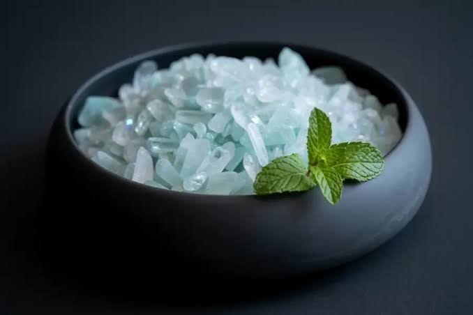 Produit 080 :Cristaux de Menthe ou Menthol
