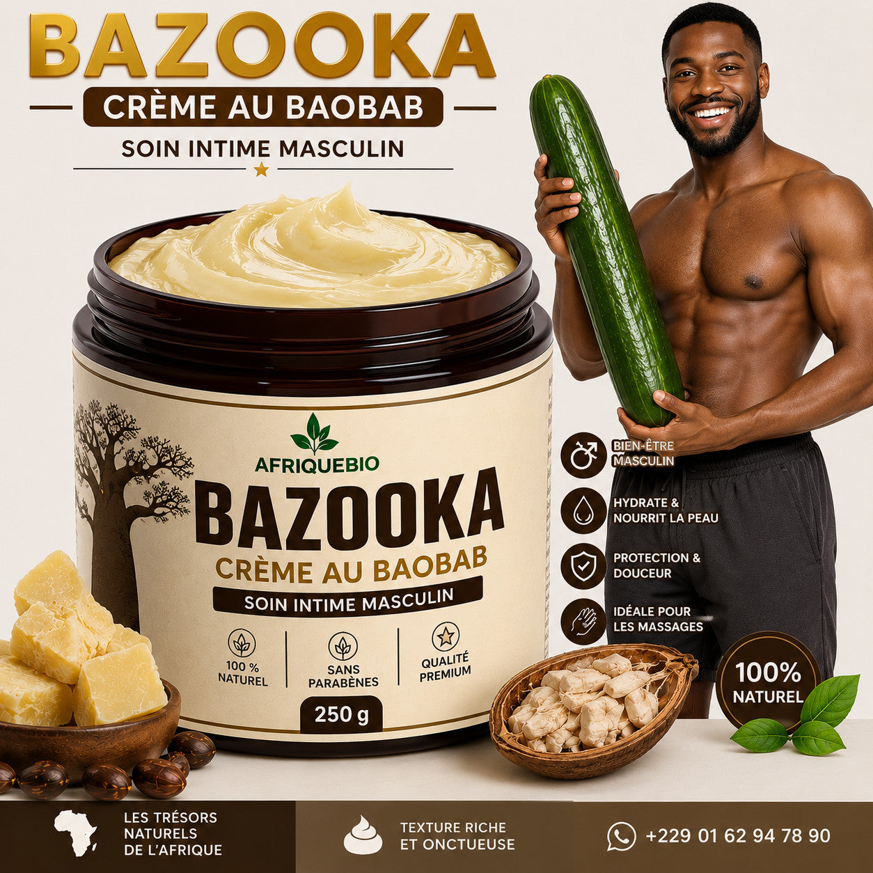 Produit 082 :Bazooka Gros et Long en peu de temps