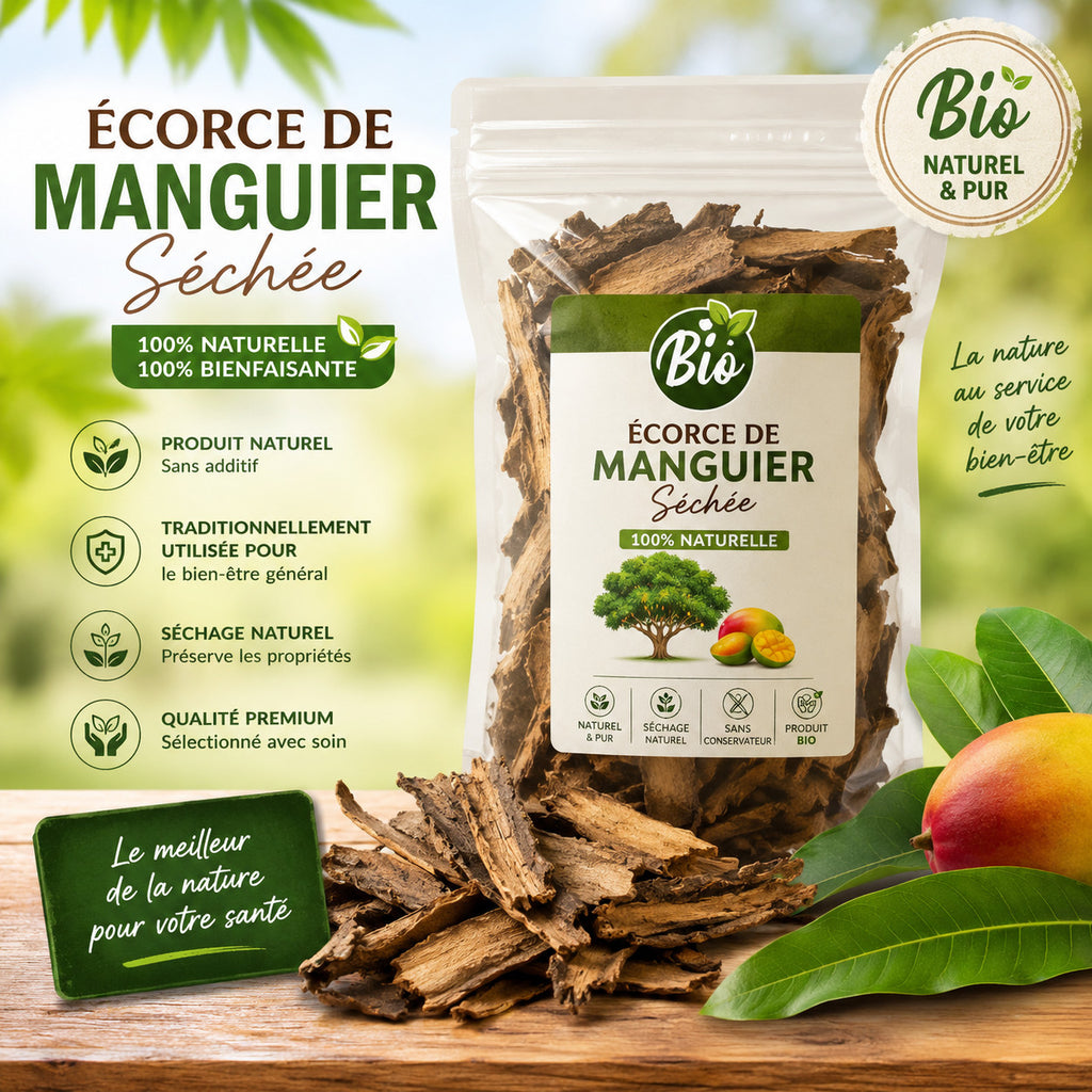 Produit 057 : L'écorce de manguier (astringente, anti-inflammatoire, antibactérien)