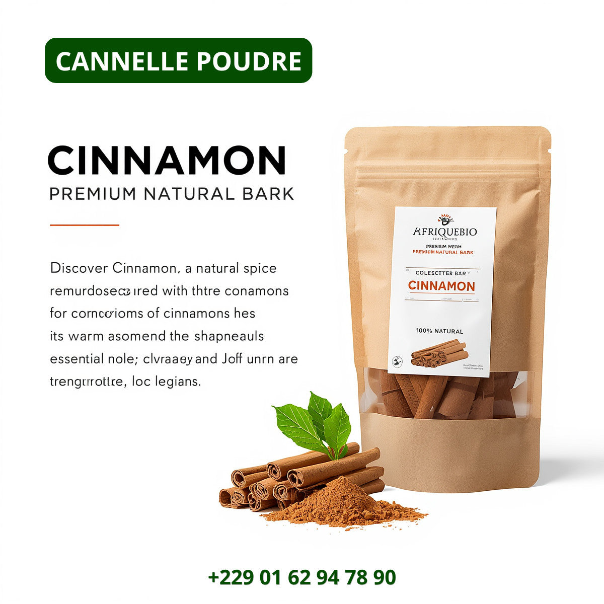 Produit 092 :Cannelle usage thérapeutique
