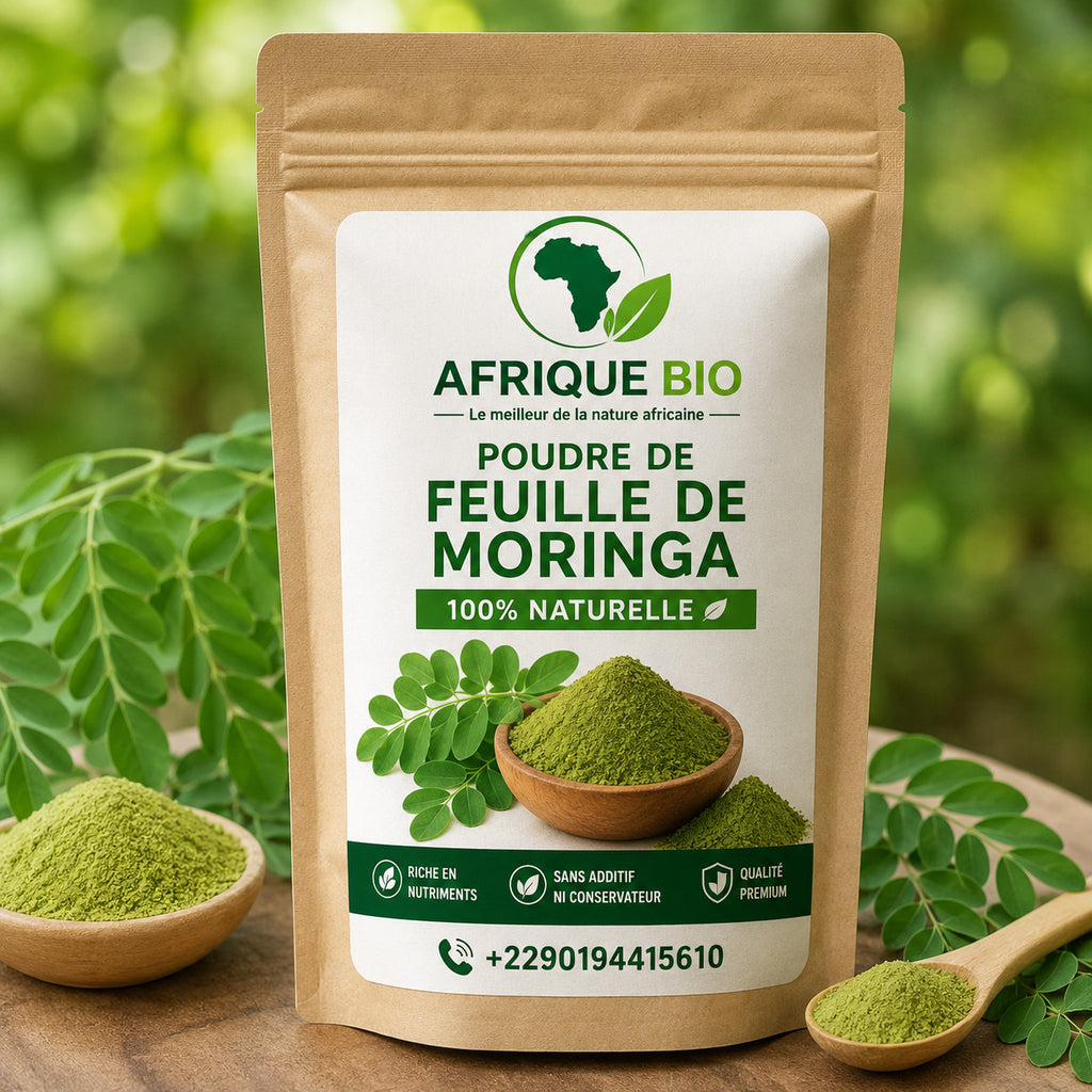 Produit 087 :Poudre de Moringa Booster l’immunité, contre l’anémie, diabète et cholestérol
