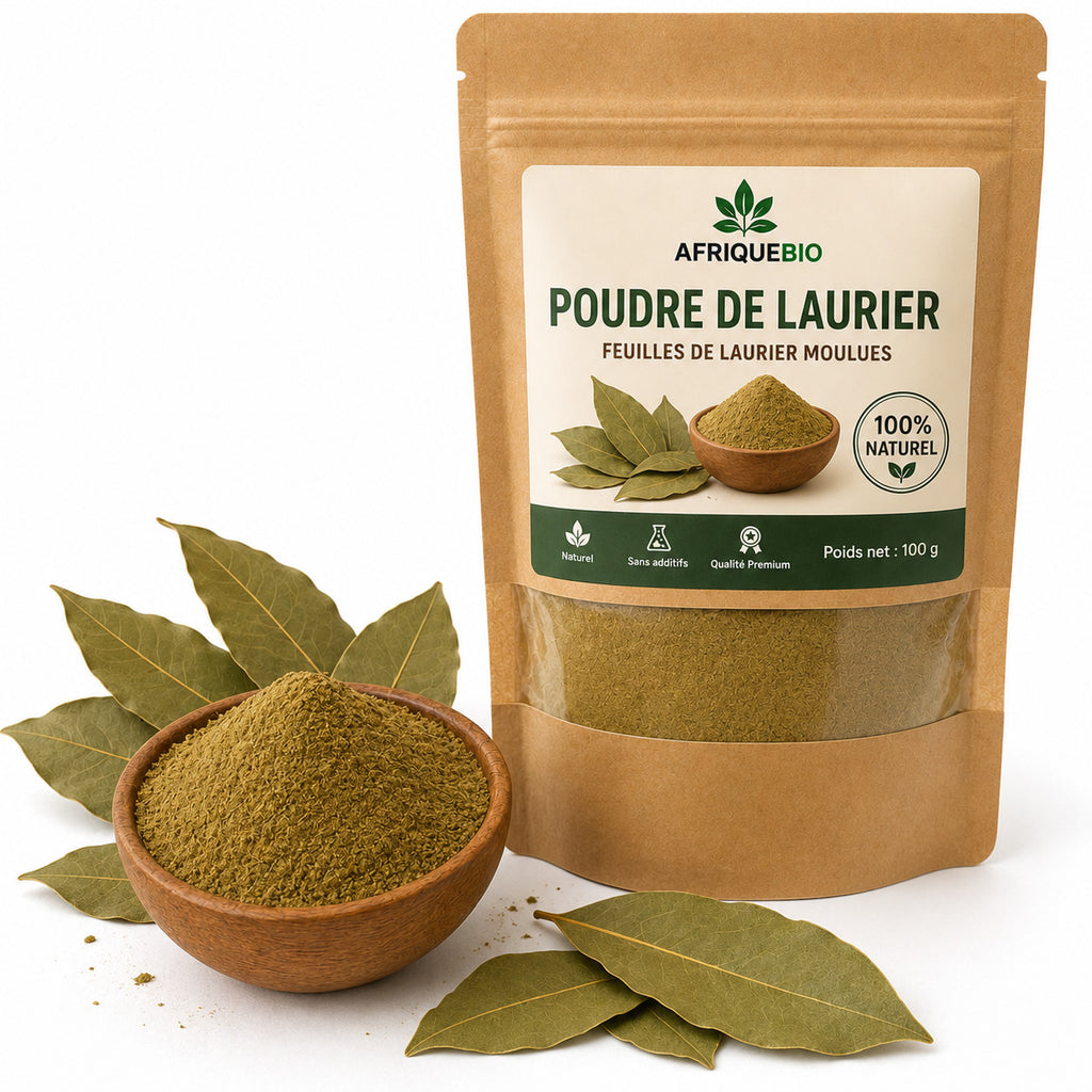 Produit 107 :Feuille de laurier sèche / Laurus nobilis Bay Leaf Powder