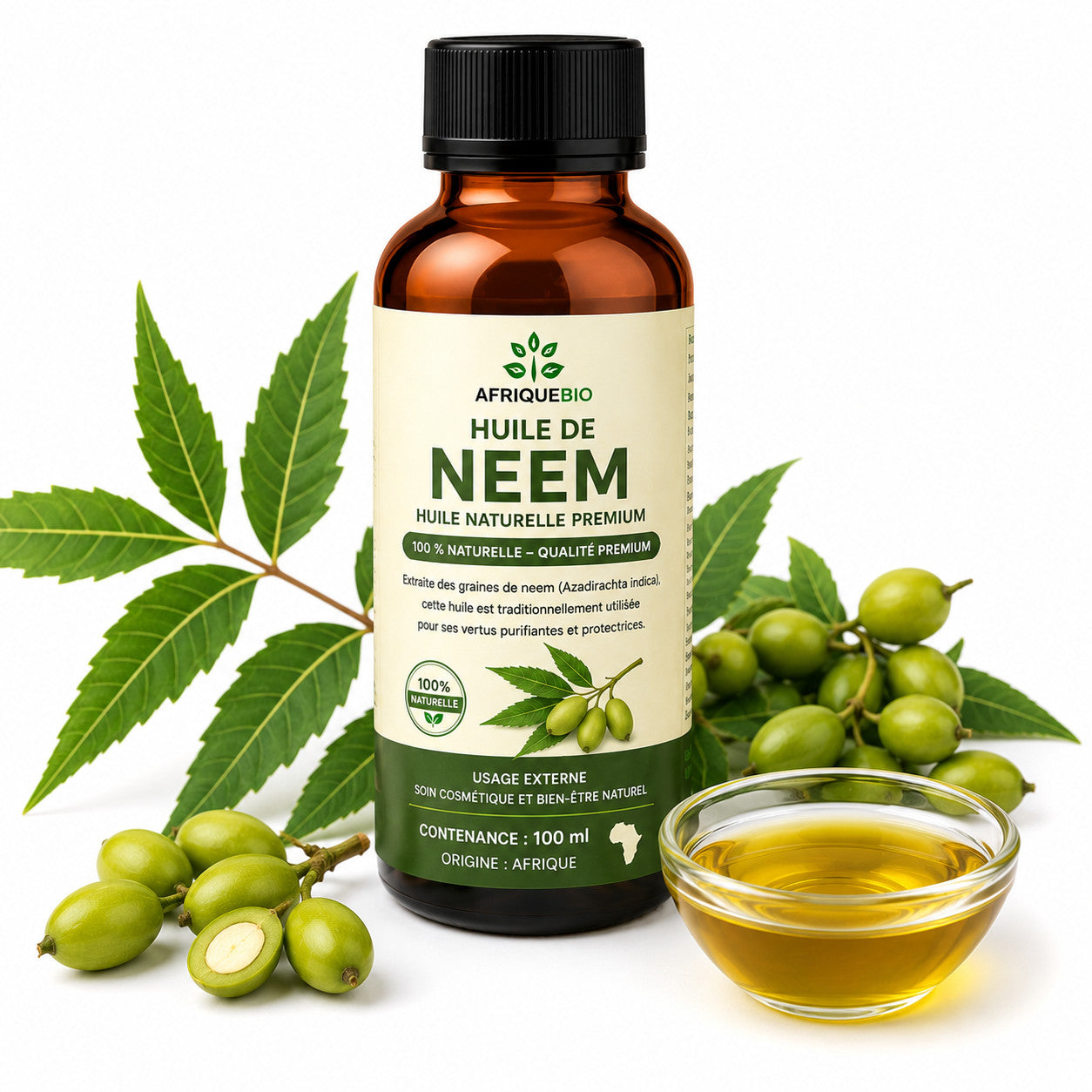 Produit 067 :Huile de neem Azadirachta
